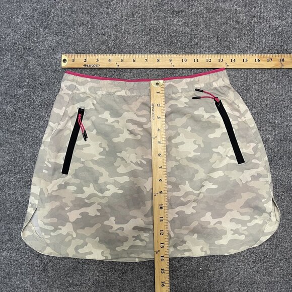 Sevego Womens Athletic Tennis Camo Skort With Pink Liner & Zipper Pockets Size S - Picture 5 of 5